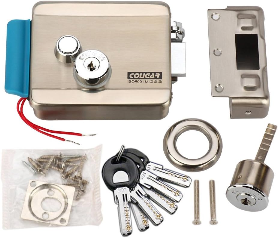 Stainless Steel Electronic Door Lock with 6 Computerized Keys B480