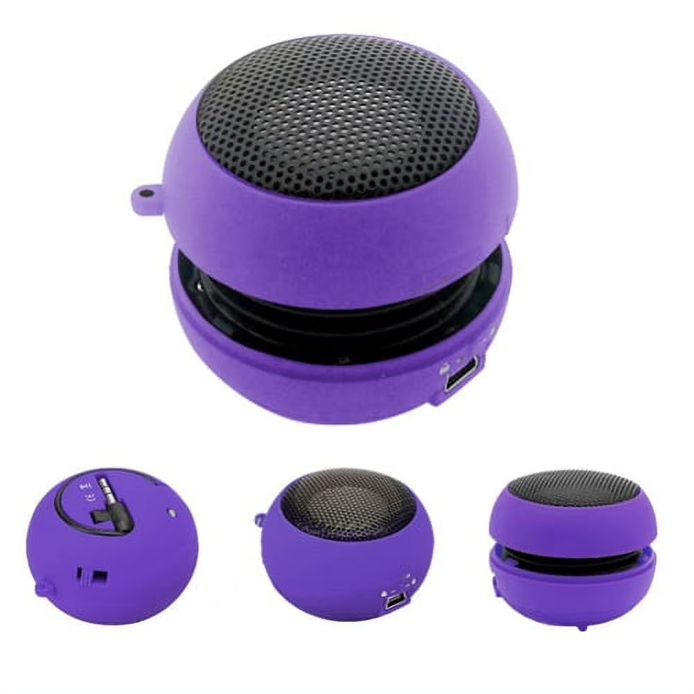 Purple Rechargeable Portable Speaker J240