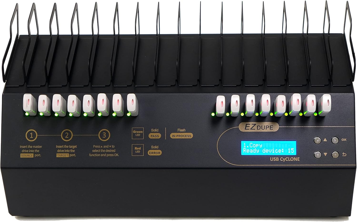 USB Duplicator with Sanitizer System Q589