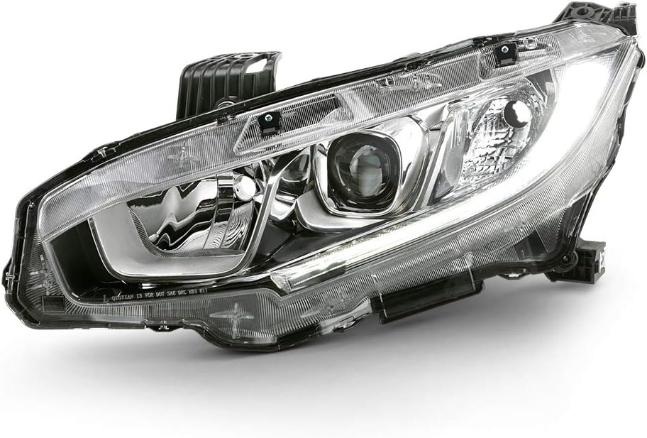 LED DRL Projector Headlight Headlamp Replacement Driver Side U979
