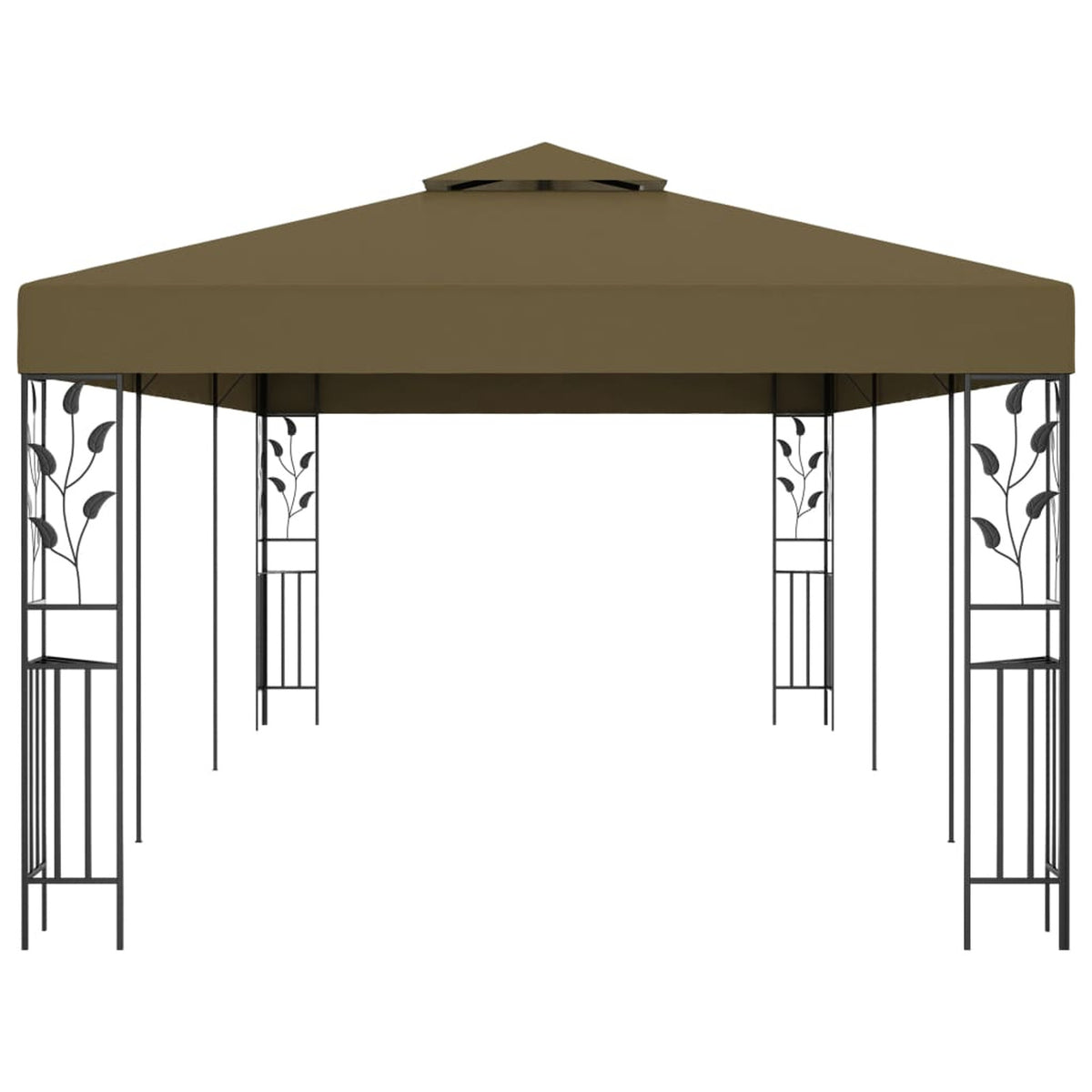 19.7'x9.8' Taupe Gazebo T14054