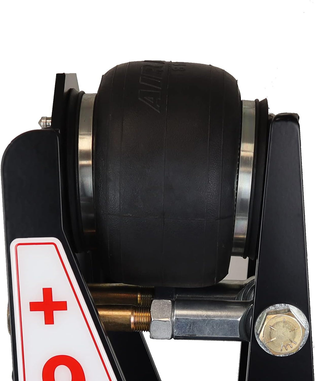 Gooseneck Air Hitch & Coupler, Round 4" Straight Pin 30K Coupler 9" Offset C67046