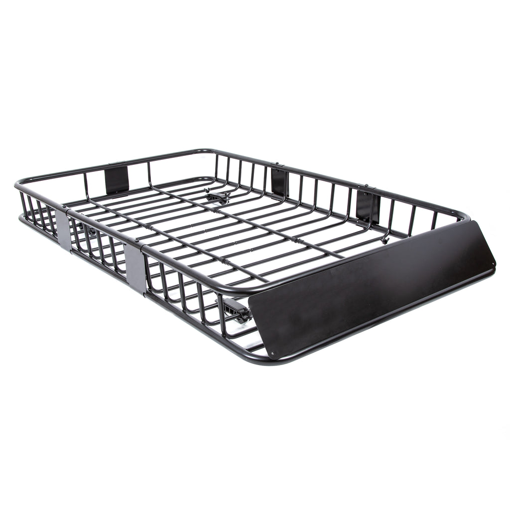 67" Expandable Car Top Roof Rack Cargo Basket Carrier M6279