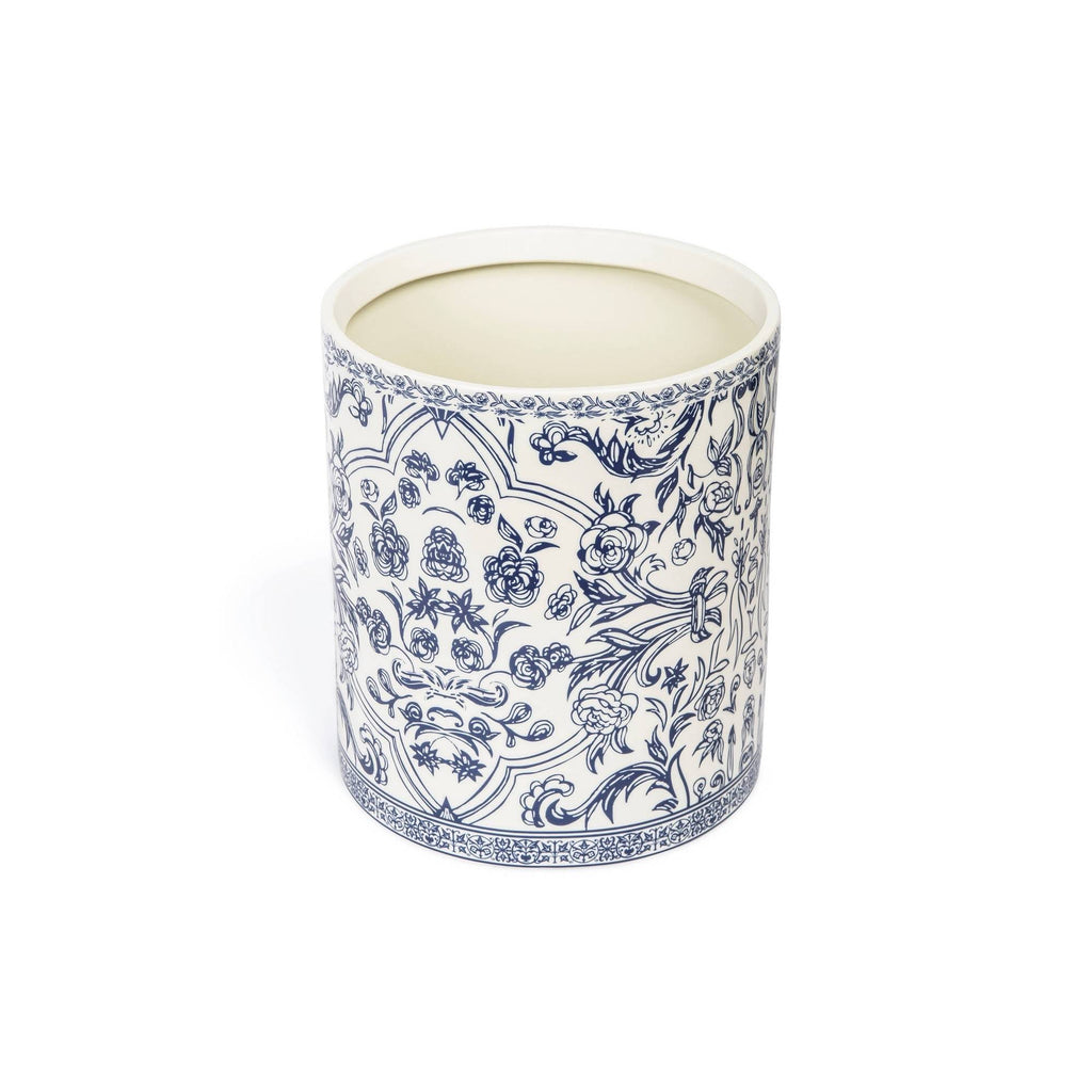 Blue Waste Basket W536