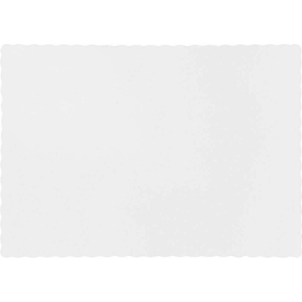 White Placemats (Case of 600) K335