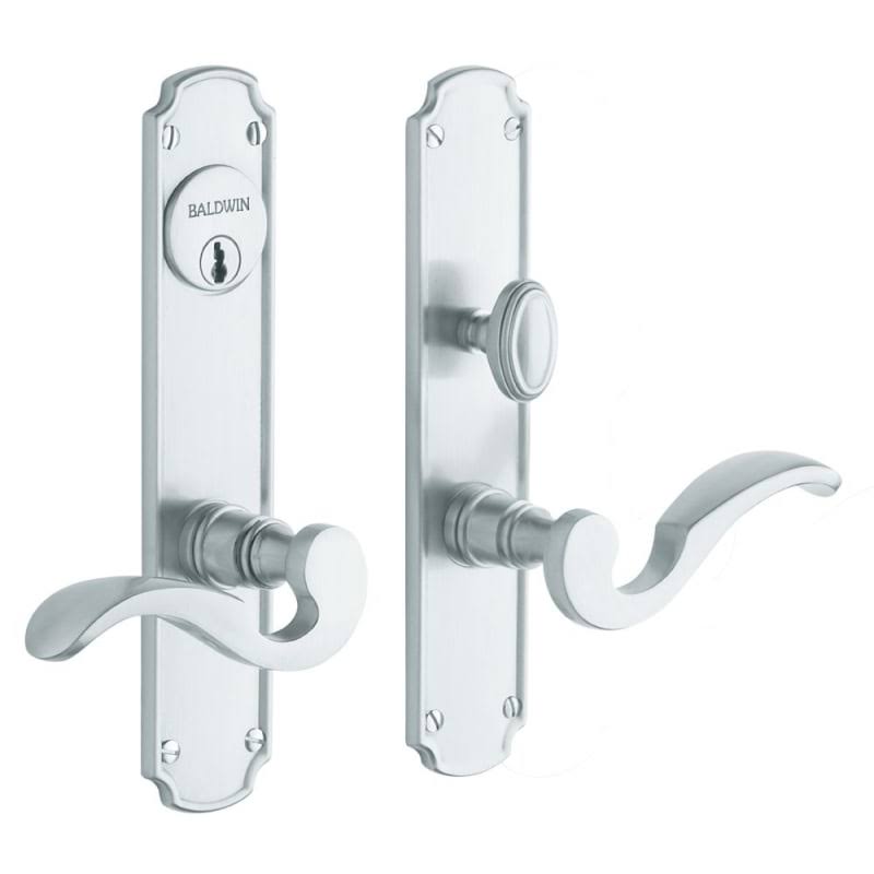 Full Dummy Entry Set Satin Chrome G5316