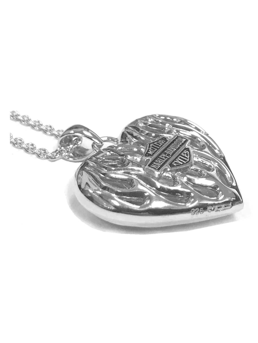Silver Heart Necklace U365673