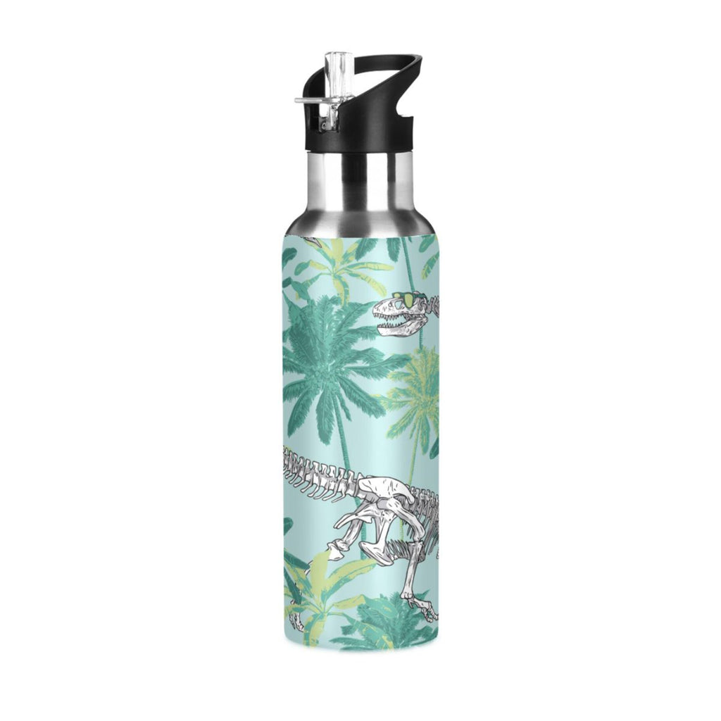 Stainless Steel Water Bottle with Straw Lid Vacuum Insulated 20 OZ H3134