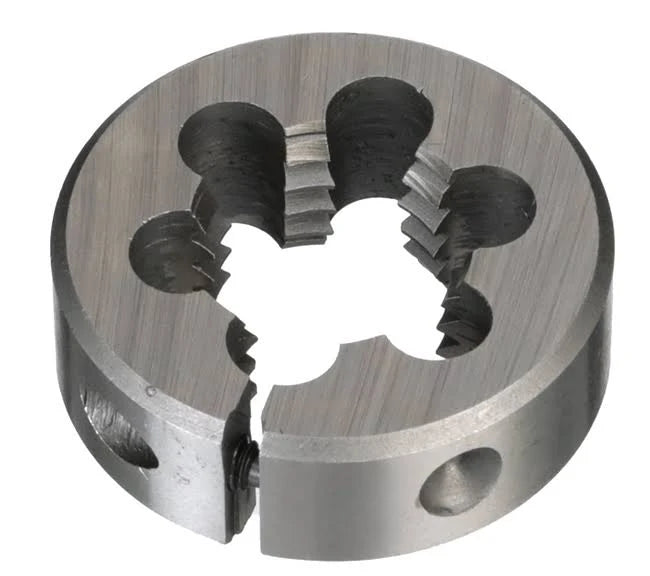 1-3/16 inch-8 x 2-1/2 inch OD HSS Round Adjustable Die Q9450