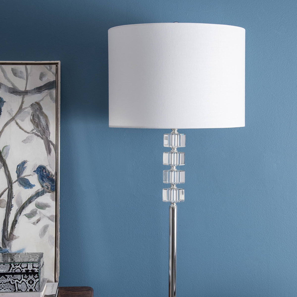 Crystal Floor Lamp - Silver W426807
