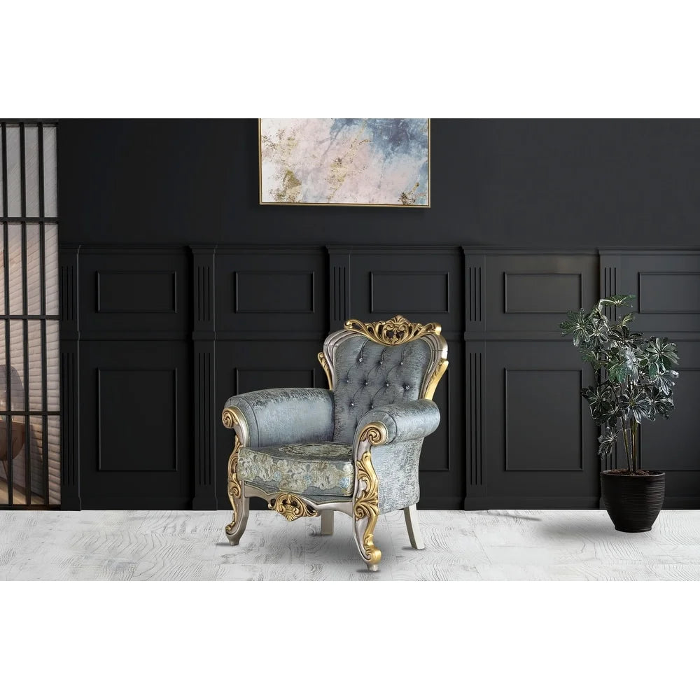 3 Pieces Living Room Set Sofa Chair Coffee Table K138116