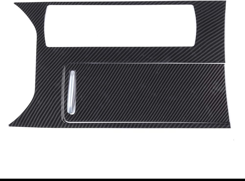 Carbon Fiber Style Center Console Gear Shift Cover Panel Trim (Pack of 3) W833