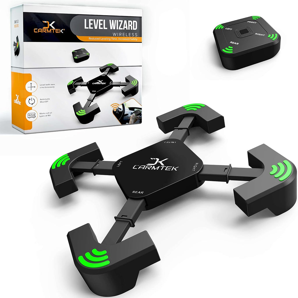 Wireless RV Leveling System with Extensible Legs T368582