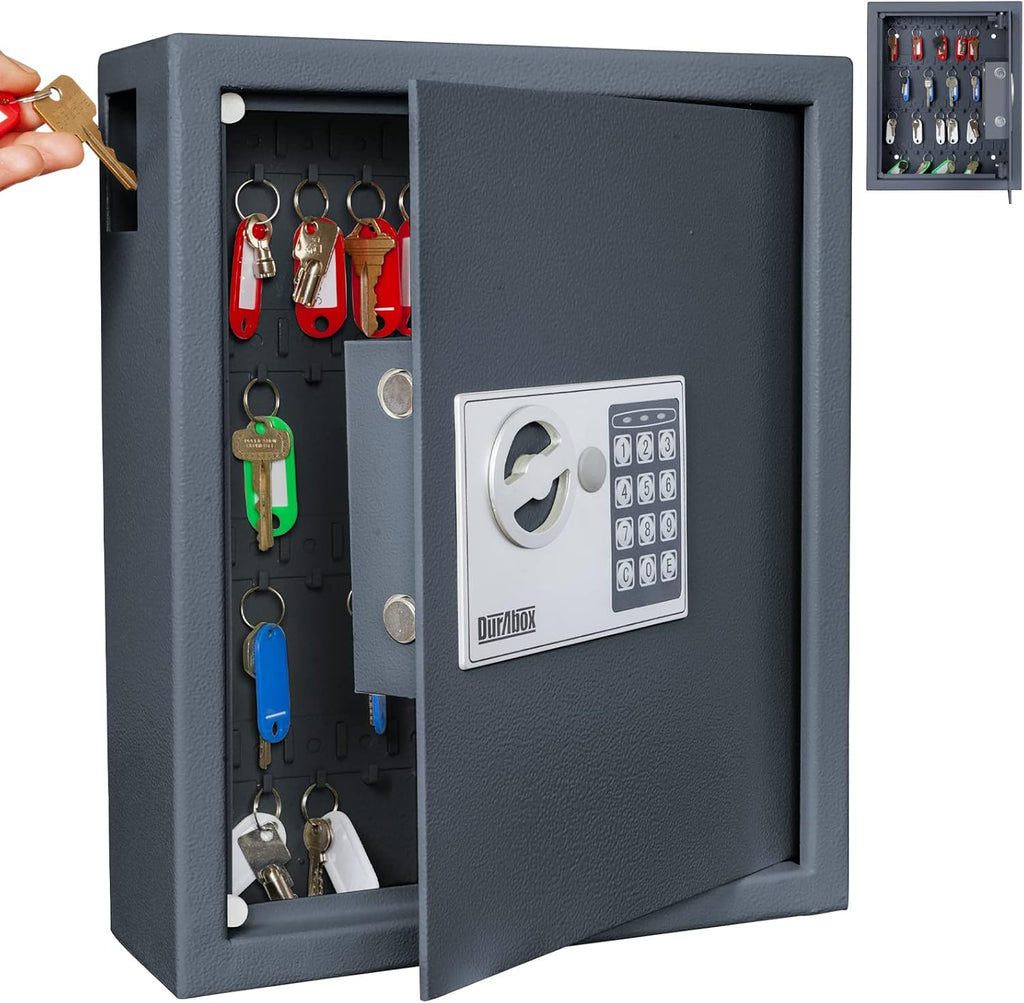 40 Keys Steel Safe Cabinet with Digital Lock and Drop Slot B914978