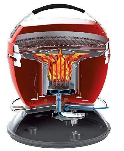 Portable Grill Red W98290