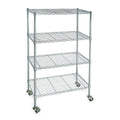 4 Shelf Wire Cart D5426