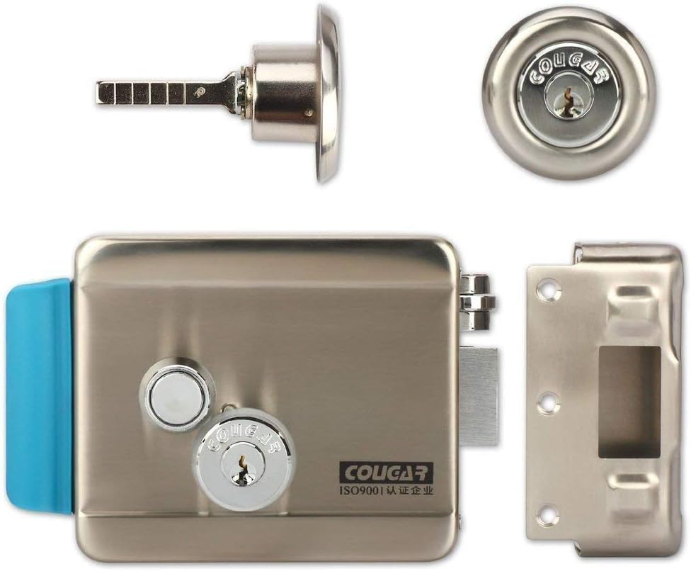 Stainless Steel Electronic Door Lock with 6 Computerized Keys B480
