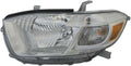 Headlight Assembly for Toyota Highlander 2010 Driver Side with Bulbs J154