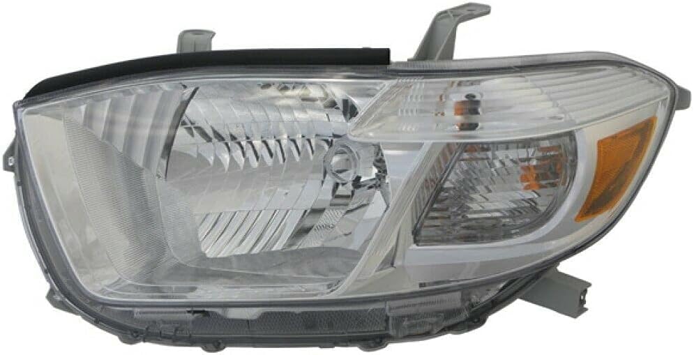 Headlight Assembly for Toyota Highlander 2010 Driver Side with Bulbs J154
