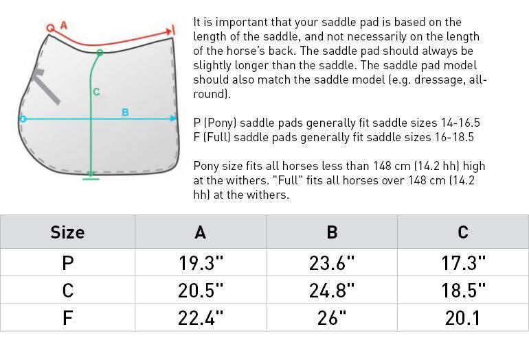 Dark Navy All Purpose Saddle Pad Y21534