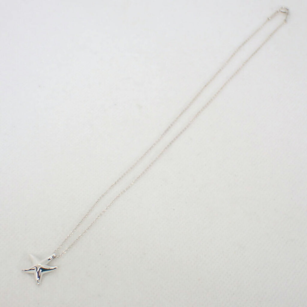 925 Starfish Pendant Necklace I411