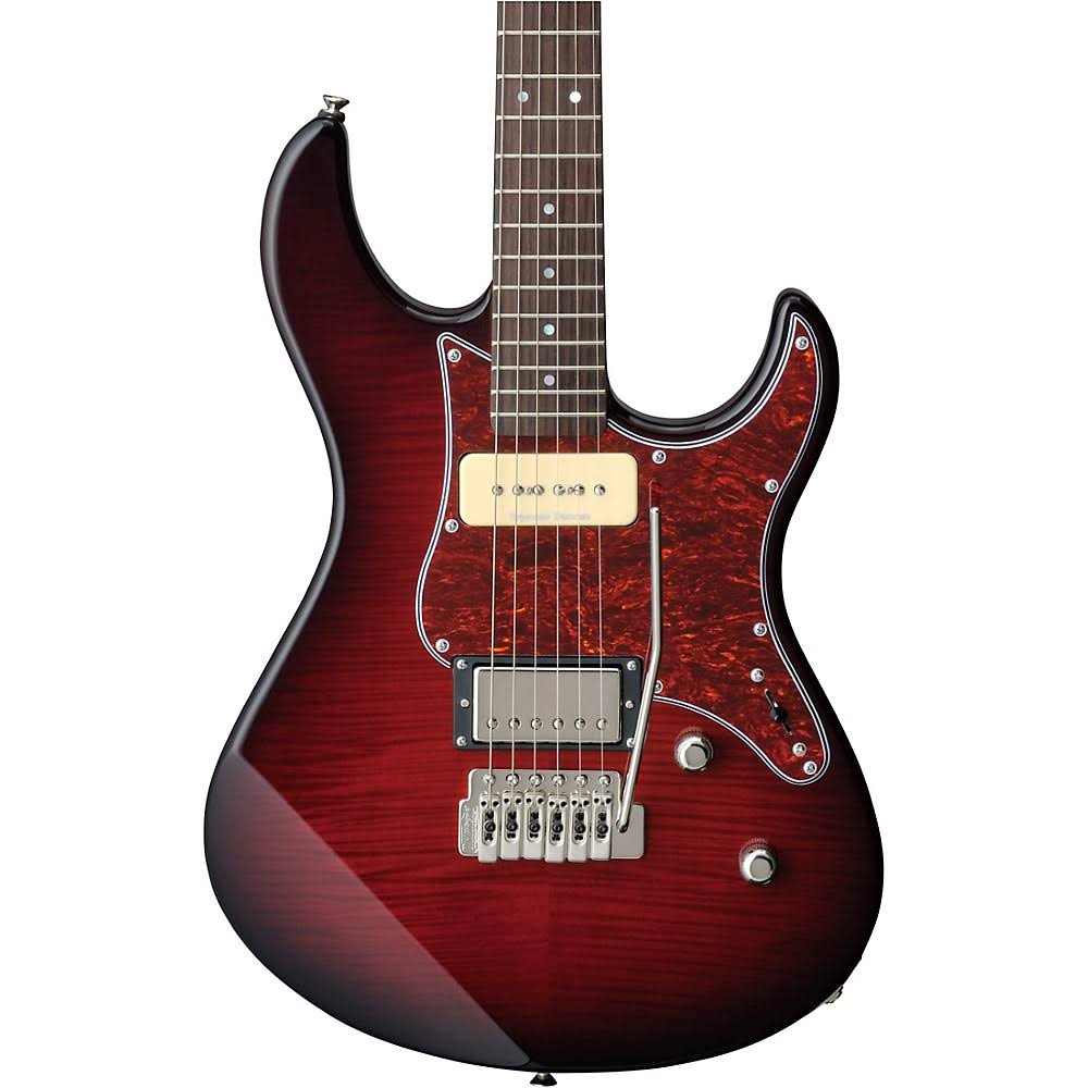 Dark Red Burst Electric Guitar with Rosewood Fretboard C18003