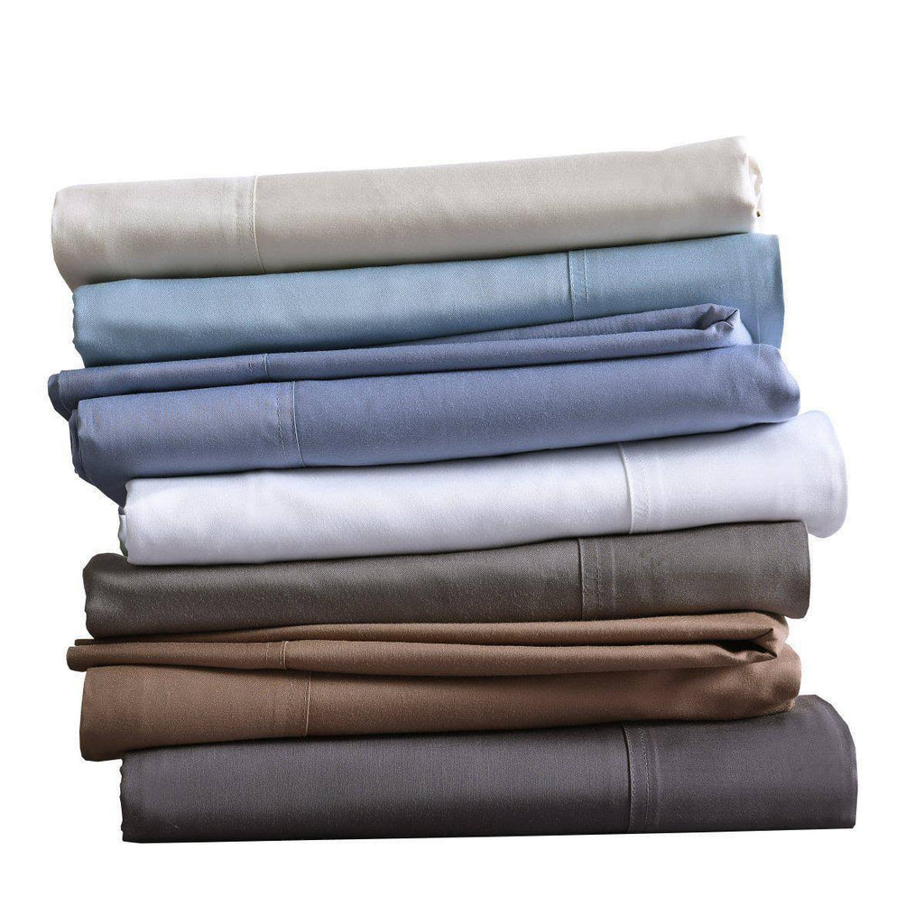Charcoal Bamboo Cotton Blend California King Bed Sheets U9875