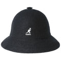 Black Wool Bucket Hat Q647