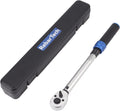 3/8-Inch Drive Click Torque Wrench, Preset, Dual Torque Scales, Pack of 2 W12016