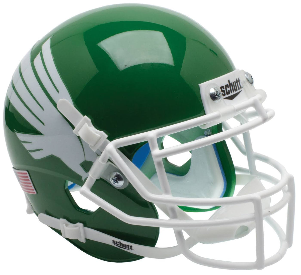 NCAA North Texas Mean Green Kelly Authentic Helmet One Size P1430