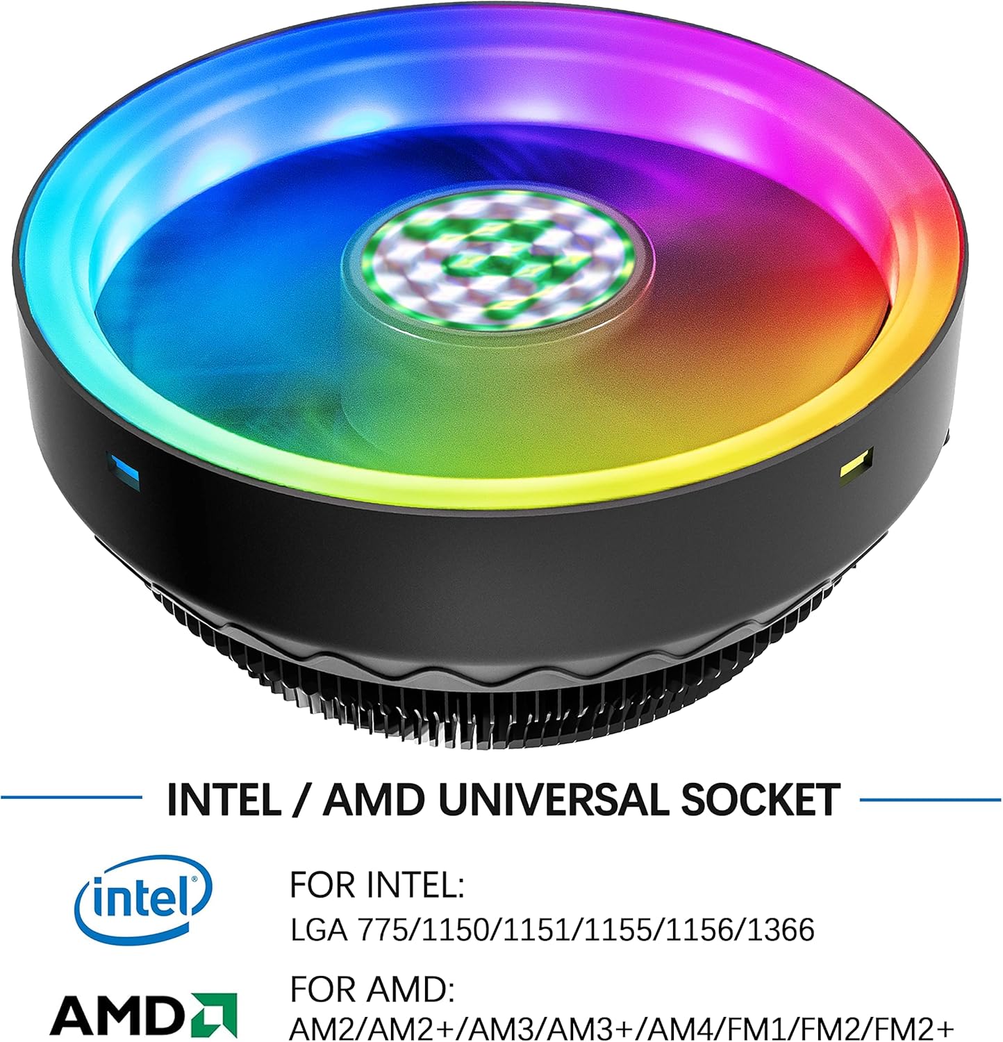 ATX PC Case with CPU Fan F22656
