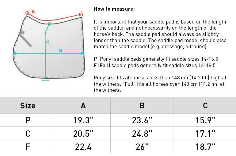 Dark Navy All Purpose Saddle Pad Y21534