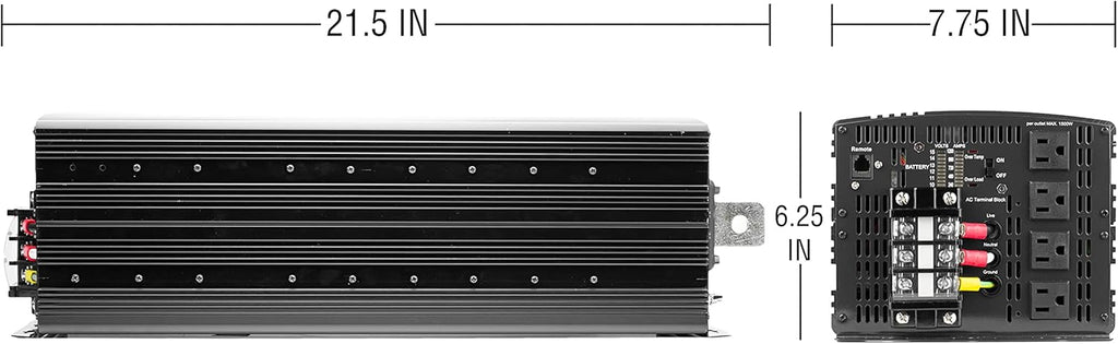 48V 10000 Watt Power Inverter Black P11508