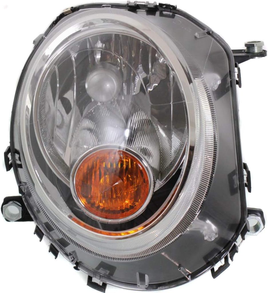 Headlight Assembly with Yellow Indicator Driver Side W576