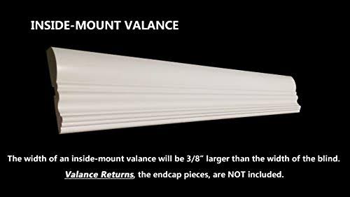 Cordless Faux Wood Blind 68.5 inch W x 60 inch H W161