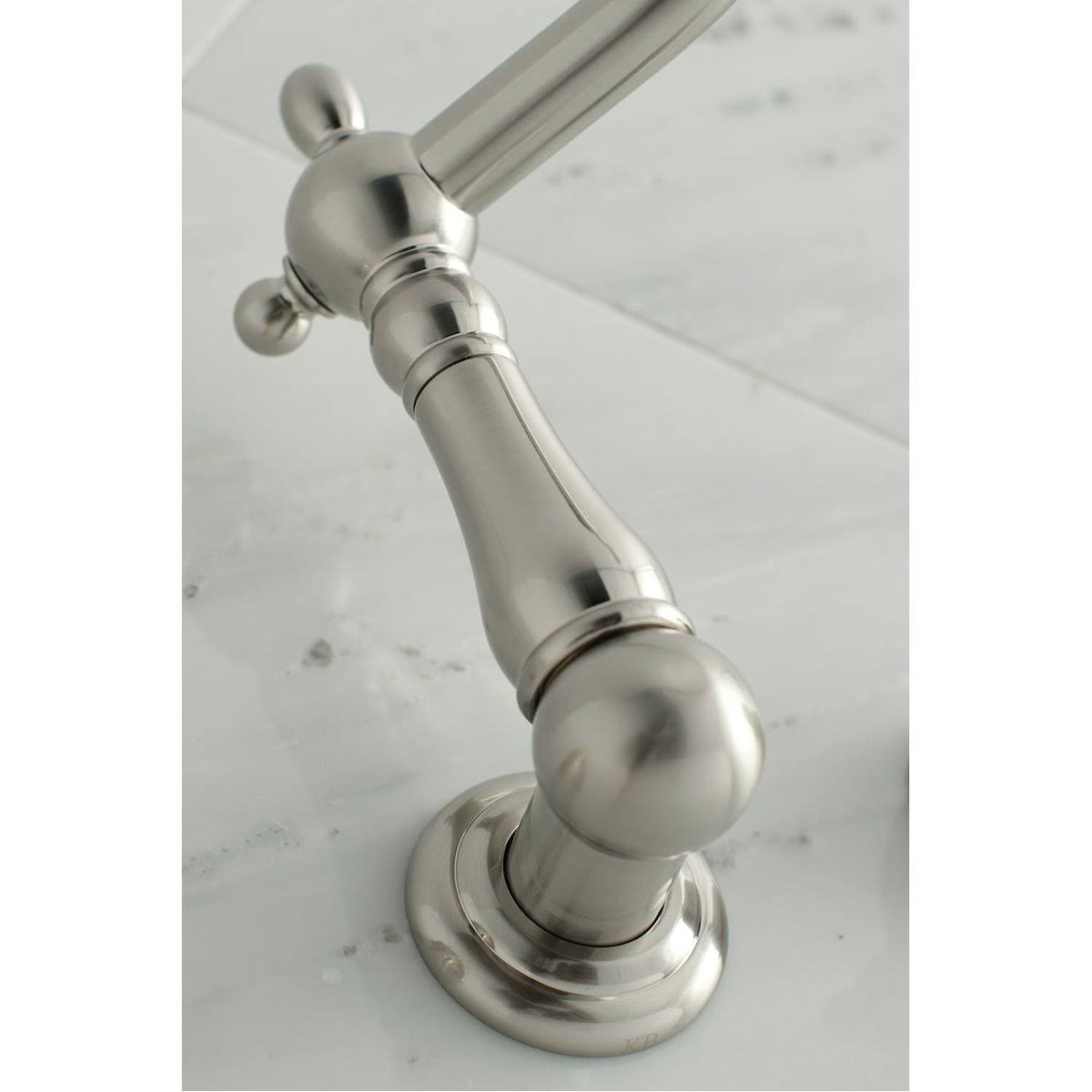 Polished Nickel Wall Mount Tub Filler R64140