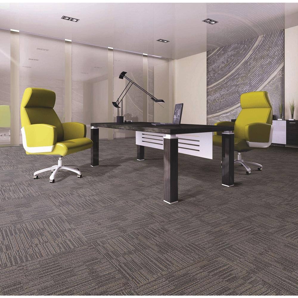 Basket Weave Loop Carpet Tile 20 Tiles/Case H2899