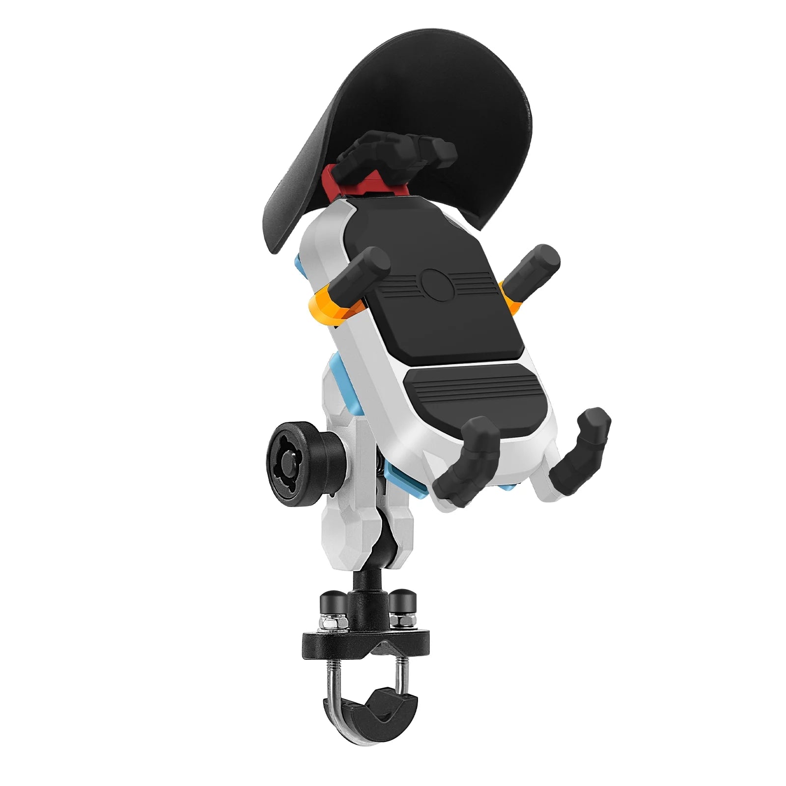 Waterproof Motorcycle Phone Mount Holder with 360° Rotation Handlebar Mount C9666