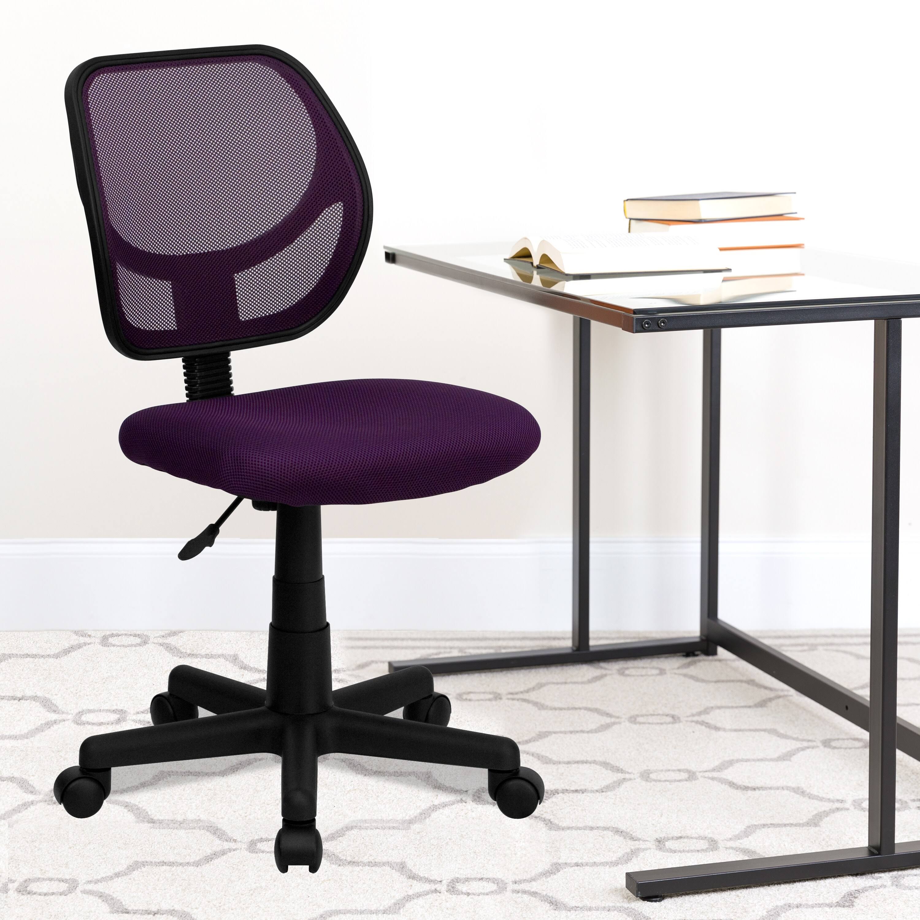 Purple Low Back Task Chair N897208