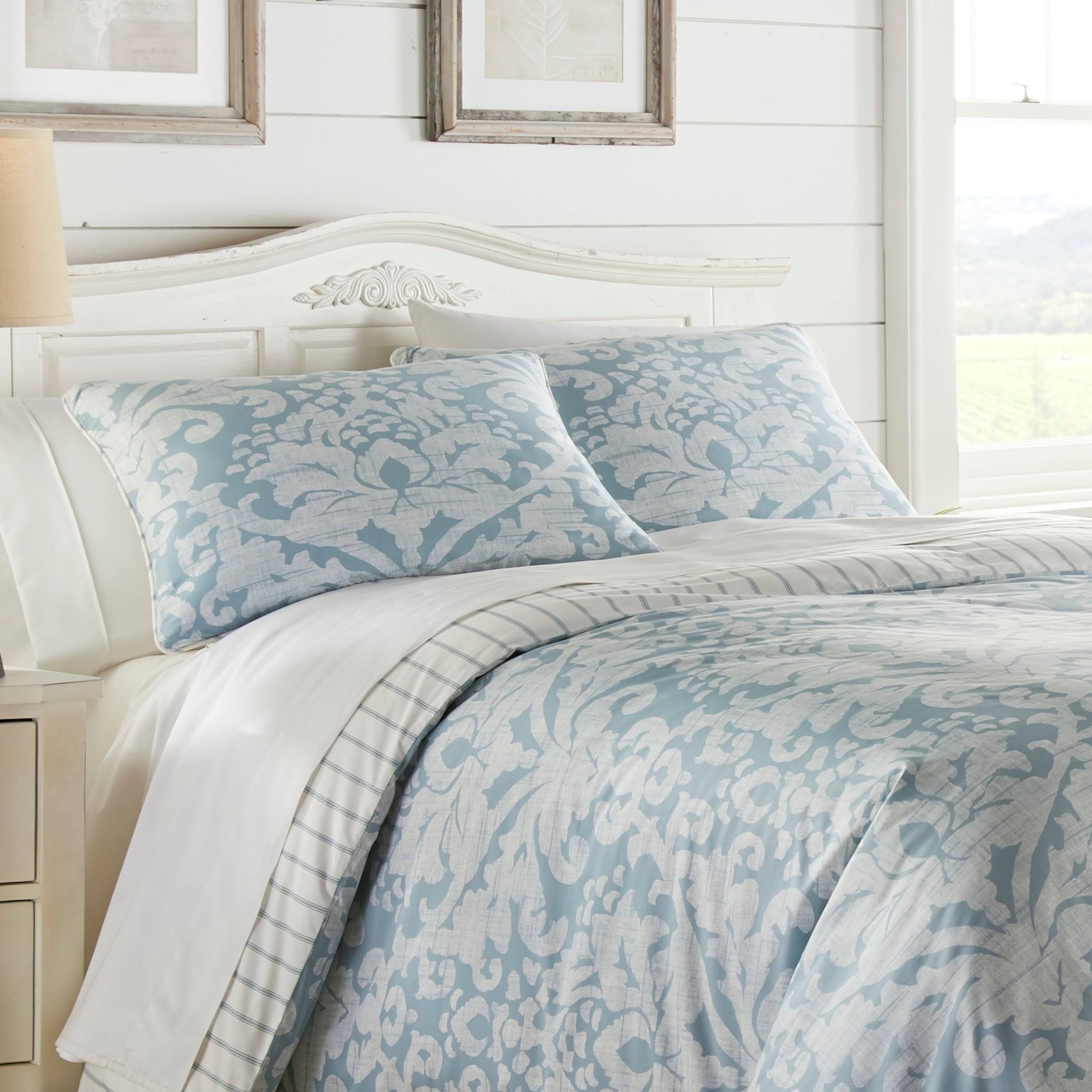 Blue Duvet Cover Set, Full/Queen V322273