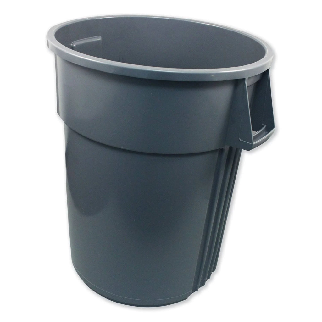 Gray 55 gal Plastic Waste Container T5076
