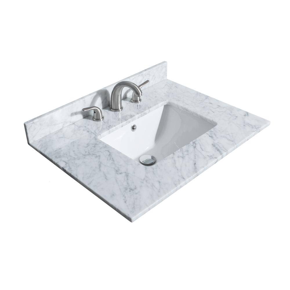 30 inch x 22 inch Single Countertop - White V58197