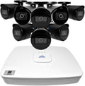 4K 8MP 8ch POE NVR Security System with 8 Bullet Cameras, 2TB Hard Drive Y6537
