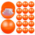 25 Pcs Plastic Hollow Openable Lottery Balls W431122