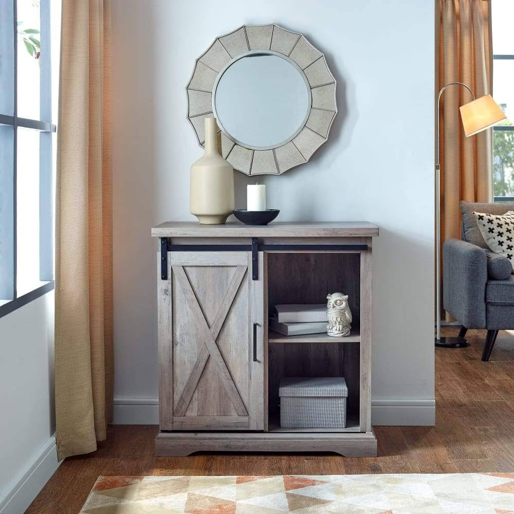 White Oak Rustic Farmhouse Buffet G603