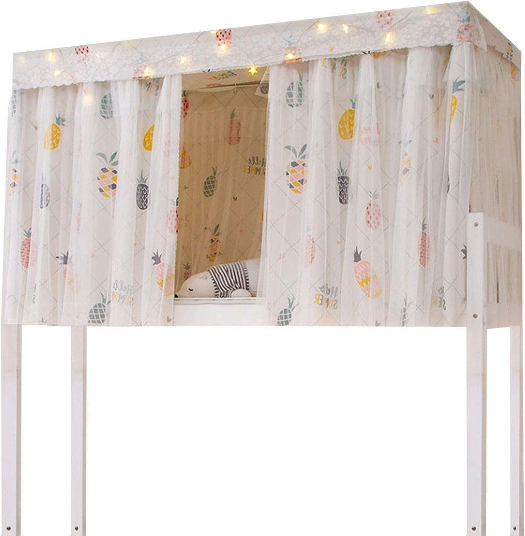 Pink Bed Canopy Curtain 3pcs C15496