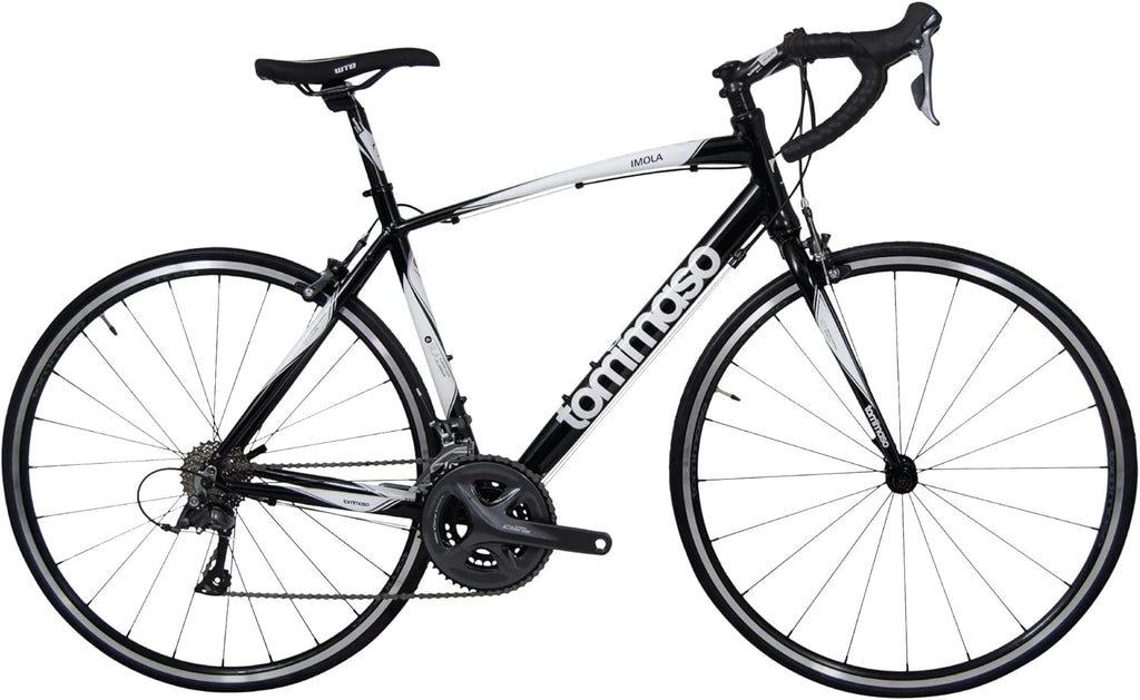Black White Burnt Orange Aluminum Road Bike X74090
