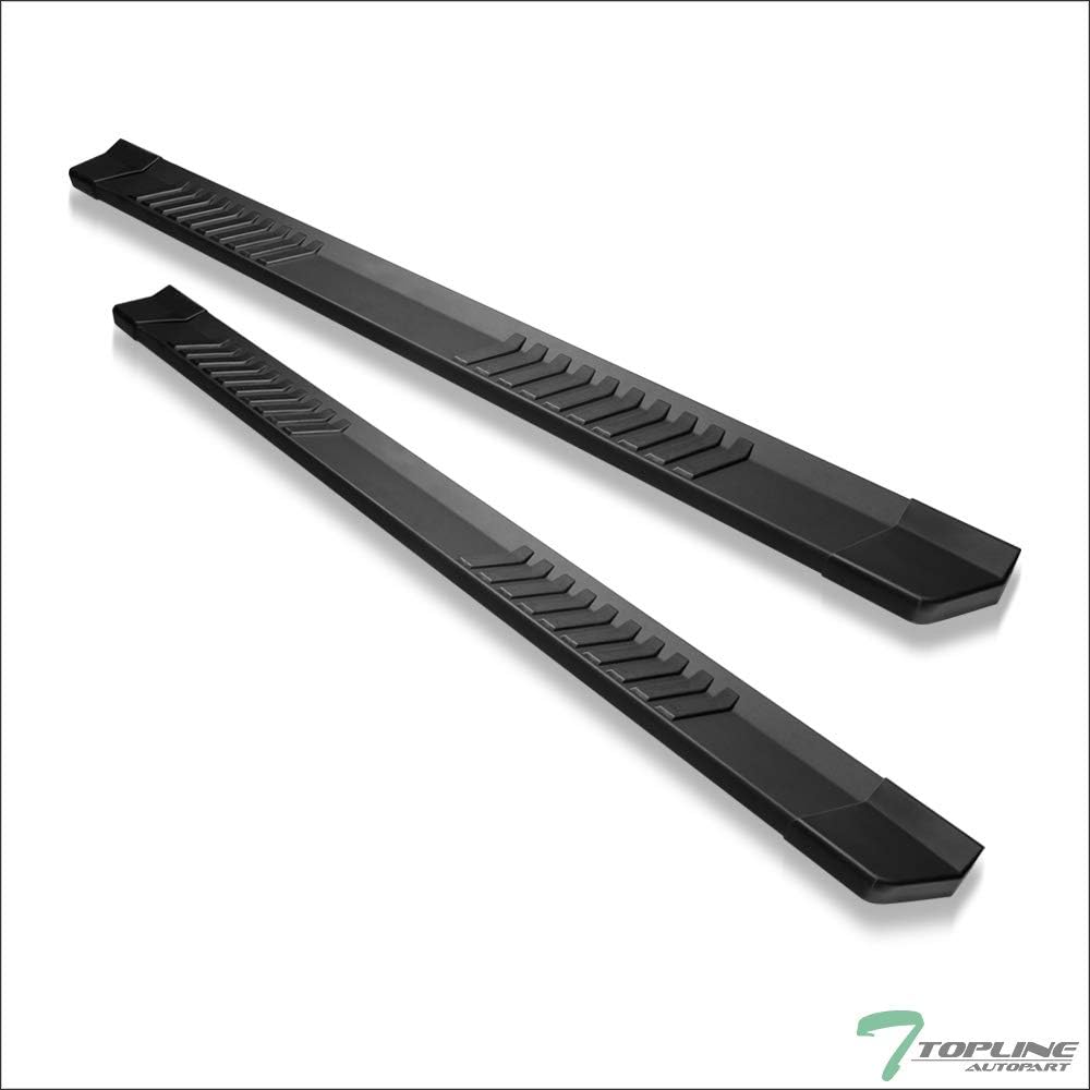 Matte Black Aluminum Side Step Rail Running Boards B188710