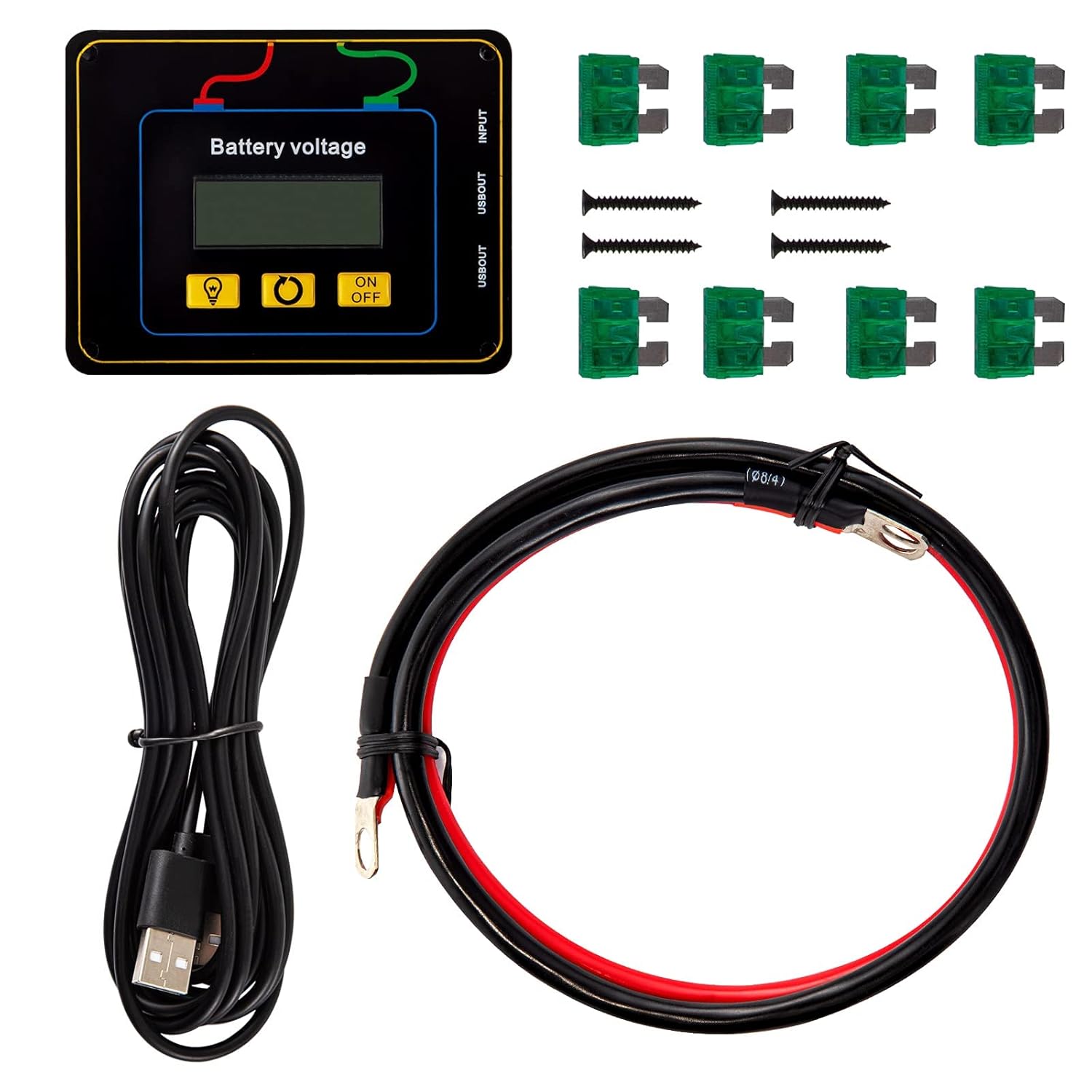 2000W Modified Sine Wave Power Inverter with LCD Display W871335