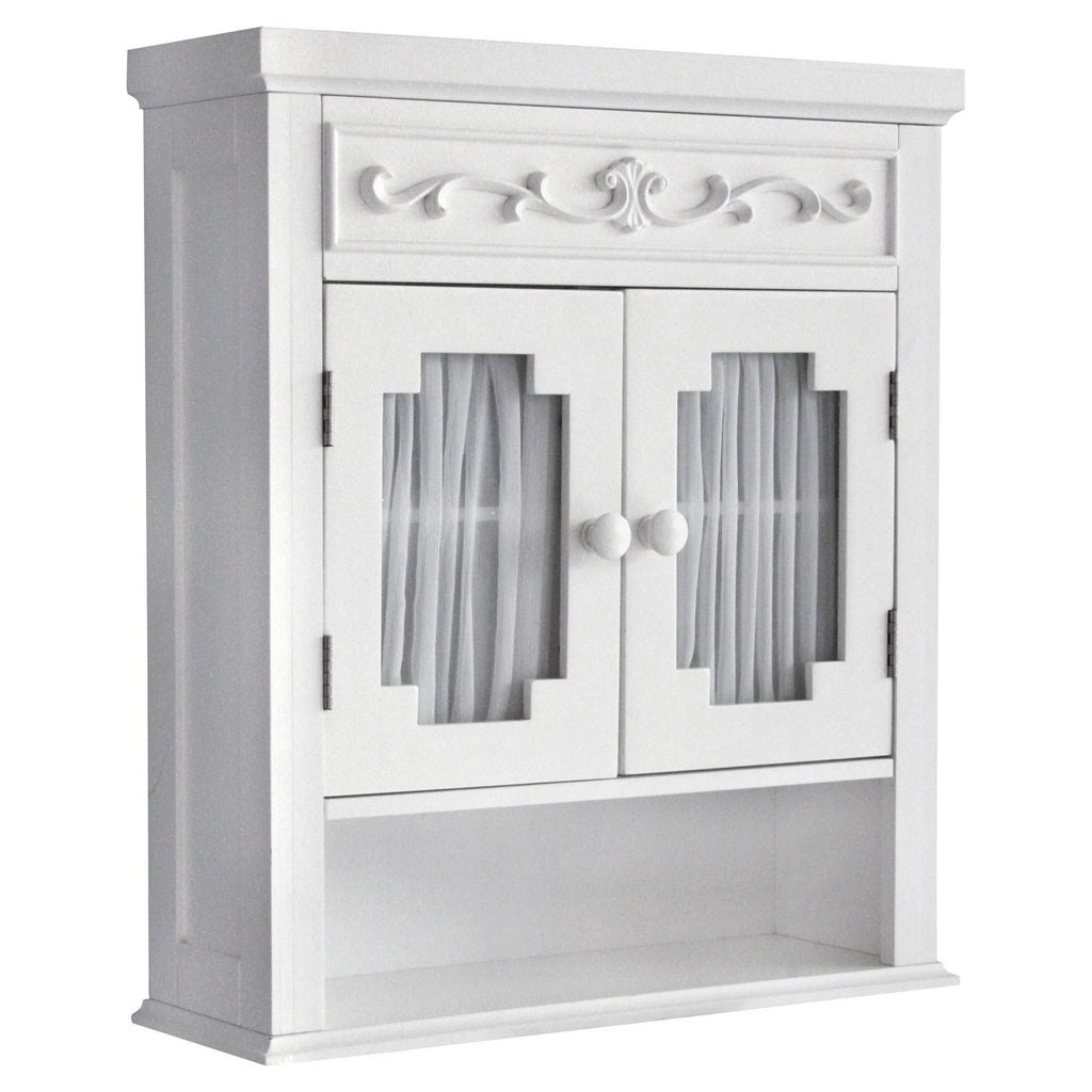 White Wall Cabinet P5655